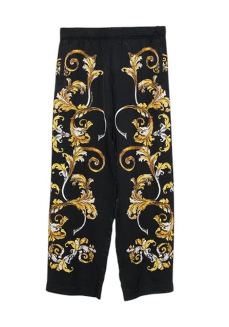 Baroque print trousers - VERSACE JEANS COUTURE - Finizio